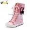 2016 autumn winter snow boots children boots for girl knee boots pu leather have stock