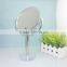 Clear Acrylic Adjustable Pedestal Makeup Mirror