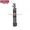 Q304 Factory supply 3 section professional video camera tripod folded only 460 mm aluminum camera stand with panoramic head