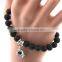 Handmade Fashion Unisex Popular Nature Volcanic Cute Pendant Elasticity Bracelet