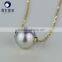 bridal jewelry 11--12mm tahitian black pearl pendant for sale