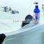 Q319 luxurious Massage Bathtub with TV/ corner massage bathtub with led light