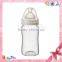 New product high quality manufacture glass baby feeding bottle with thermometer