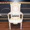 2016 modern design commercial furniture wooden grain stacking dining chair antique hand carved furniture