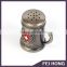 Wholesale cheap price beer cup metal Spice jar/Spice Bottle