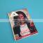 Magazine printing supplier in china, with full color printing, saddle stitch binding