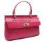 CSW936-002 Pink crocodile pattern genuine leather little handbags women cellphone fashion purse with handle