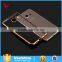Ultra clear luxury electroplated TPU soft case for samsung galaxy s6 edge frame cover