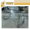 201 Color Hollow Out Stainless Steel Tee Table