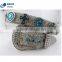 Blue Crystal Bead Crosses Western Cowgirl Rhinestone Leather Belt