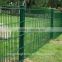 Twin wire welded and powder coated steel wire mesh fence