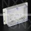 Clear Plastic Box Electronics Clear Electrical Junction Box CE Enclosure for Electronic