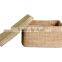 Cute Seagrass Box With Lid, Natural Seagrass Box With Very Very Cheap Price