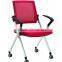 Sunshine Furniture Factory Cheap Pu Office Chair Adjustable Folding Armrest