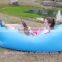 Lazy Inflatable fabric air bed bag for camping
