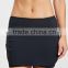 With short under latest design customizied for yoga and sport ladies short skirt designs