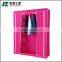 Modern Bedroom Steel Wardrobe, Single Clothing Storage Wardrobe