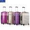 Stripe Pattern Hard Shell Lightweight Travel Luggage Bag