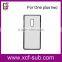 2D Sublimation PC Blanks Phone Cover for One Plus Two with Metal Sheet Insert