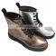 2015 Hot Selling Shining Latest Hip Ladies Flat Boots