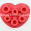 factory price Ring shape silicone chocolate mold 3d