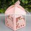 3D fancy paper candy box empty wedding gift box