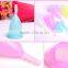 Feminine Hygiene Product Menstrual Cup Medical Silicone in Medical Grade with Small & Large size