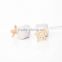 South Korea New Double Side Star Earring Stud Fluorescent Lighting Earring Ear Jewelry For Girls