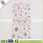 DIY heart shape sticker design