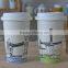 Stocked low MOQ custom logo ceramic cup , double wall mug
