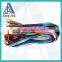 Popular rainbowlike shoelaces/custom printed shoelaces/custom logo shoelaces