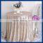 SQ004B Popular Custom made wholesale gorgeous beaded glitter hand knitted fancy champagne sequin table cloth