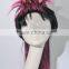 Halloween Costume Clown Wig Synthetic Pink cock bang Hair Wig N213