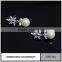 Jewelry Fashion Stud Pearl Earring for Women, Simple Designer Silver Earrings