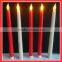 11inches led tape high tall tealight,,real wax led long tape candle for wedding