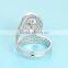 Pearl Ring Designs for Women Sterling Silver Fashion Jewellry SRE135W