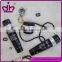 50g/130ml/150ml black glass skin toner bottle and jar