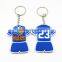 Promotional Gift Cartoon Cute Customized Shaped Keychain 3d PVC Key ring