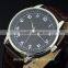 Fashion Leather men Chinese Wholeasle cheap watches in bulk