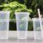 eco-friendly PP plastic cup milk shake cup juice cup ice cream cup wholesale