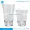 Plastic Acrylic HEART BOTTOM TUMBLER