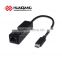 usb type c male cable port to RJ45 female plug suitable for macbook laptop