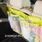 Folding Adjustable Meah Hanging Car Back Seat Organizer, Book Sundries Car Back Seat Storage Bag Organizer for Baby Nursery