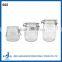 Kitchen Glass Clip Top Lids Storage Jars Clear Glass Jar for Jam CK02
