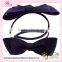 Custom Grosgrain Ribbon Bow Headband For Young Girls On Celebration