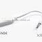 3.5mm male to 2 female headphone splitter audio cable