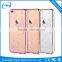 Electroplating Laser Cutting LOGO Shining Crystal Hard PC Case Cover For Iphone 6 6S 6 Plus 6S Plus