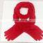 Wholesale Fashionable Glove Fleece Scarf