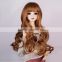 hot-selling sweet super long wavy doll wig with full bangs