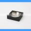 DCA009121 stainless steel and rubber square ashtray, 10cm square ashtray